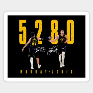 Jokic and Murray Sticker